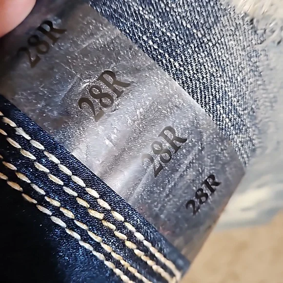 NWT Silver Bootcut Distressed Jeans - Picture 16 of 16